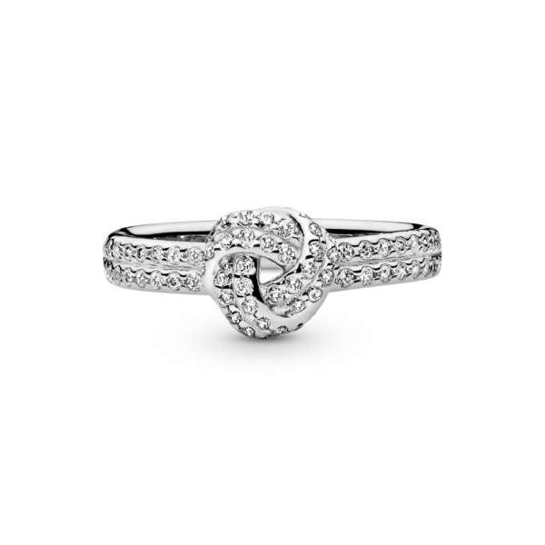 Shimmering Knot Ring 