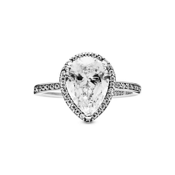 Pandora teardrop ring set deals