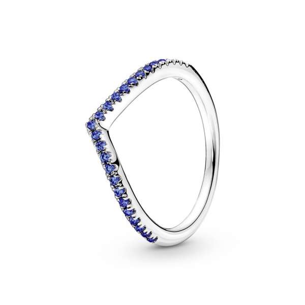 Pandora Timeless Wish Sparkling Blue Ring 