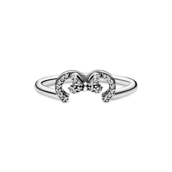 Disney Minnie Mouse Ears Silhouette Puzzle Ring PANDORA