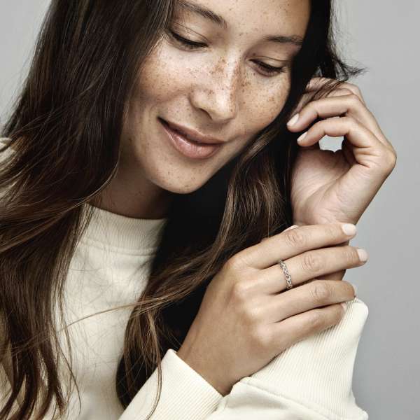 Knotted Hearts Ring 