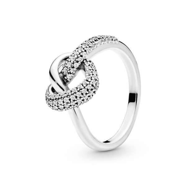 Knotted Heart Ring 