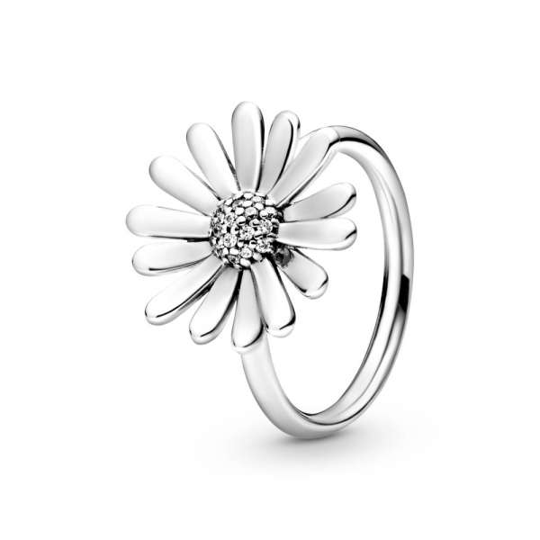 Flower ring pandora discount