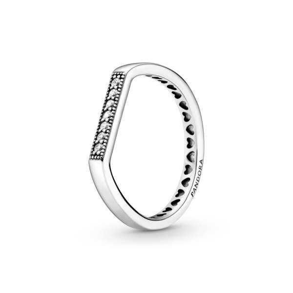 Sparkling bar stacking ring PANDORA