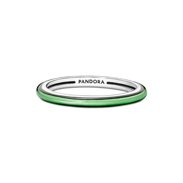 Прстен Pandora ME, Ласерско зелено 