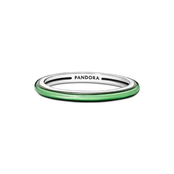 Прстен Pandora ME, Ласерско зелено 