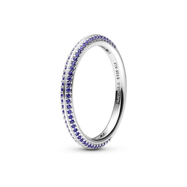 Pandora ME Blue Pavé Ring 