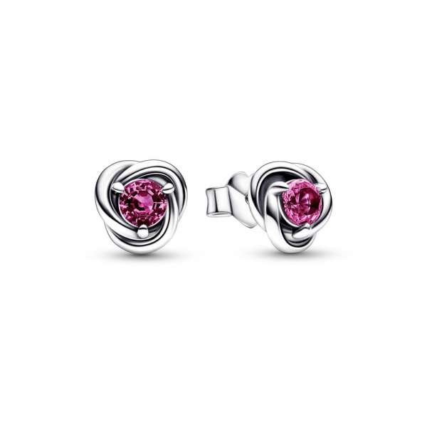 Pink sterling silver earrings on sale