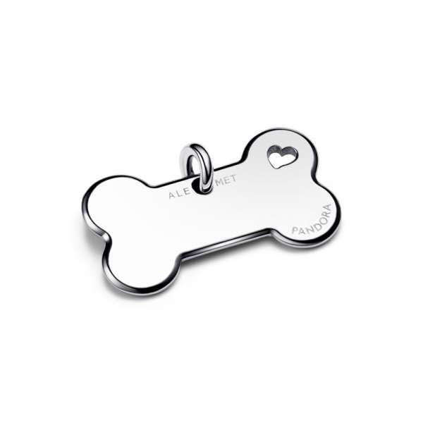 Engravable Dog Bone Pet Collar Tag 