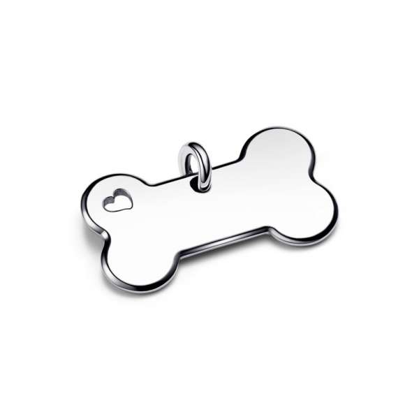 Engravable Dog Bone Pet Collar Tag 