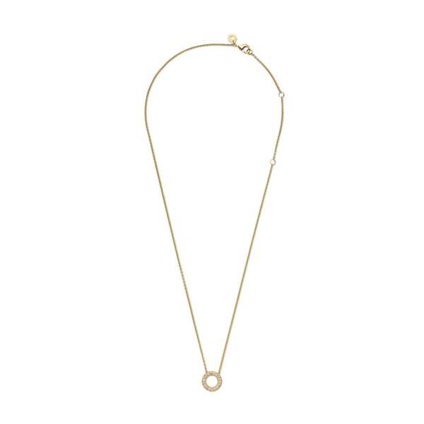 Pandora Logo Pavé Circle Collier Necklace 