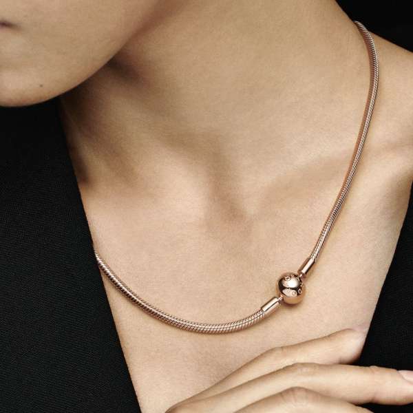 Pandora Moments Snake Chain Necklace PANDORA