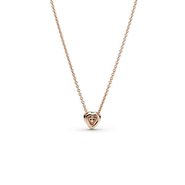 Sparkling Heart Collier Necklace 