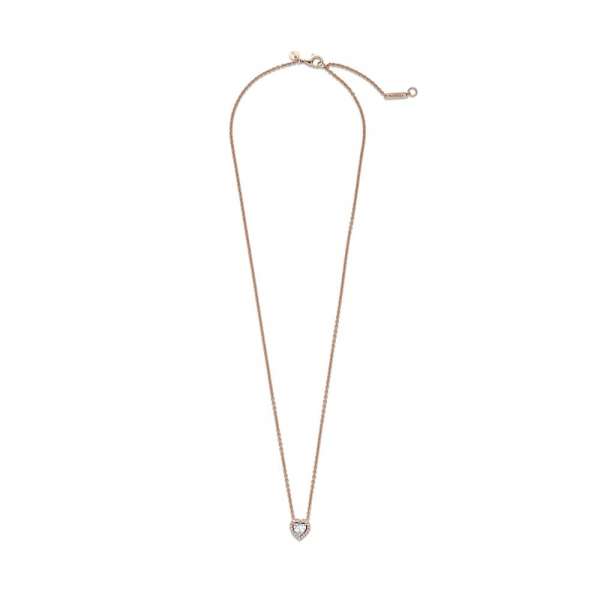 Sparkling Heart Collier Necklace 