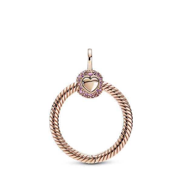 Pandora Moments Small Pavé O Pendant 