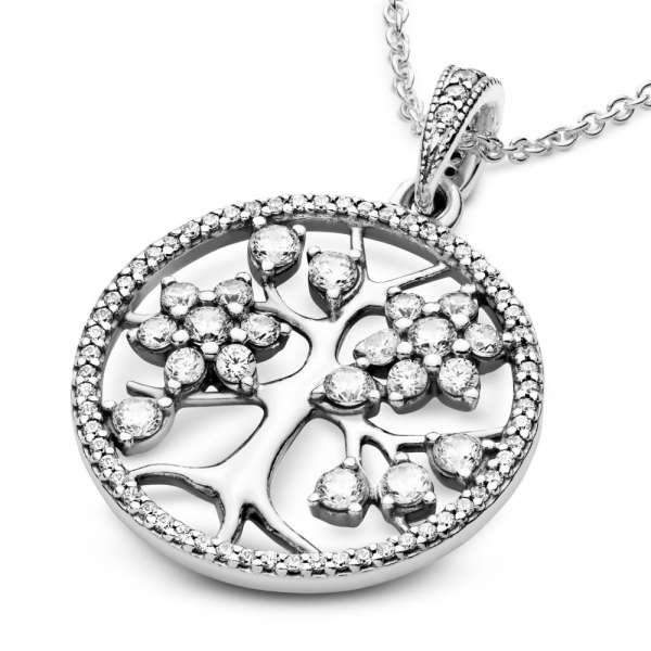 Sparkling Family Tree Necklace 