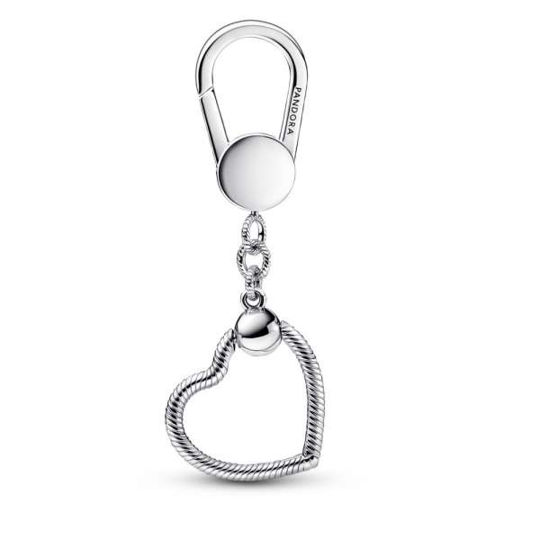 Pandora Moments Small Heart Bag Charm Holder 