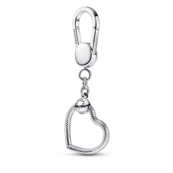 Pandora Moments Small Heart Bag Charm Holder 