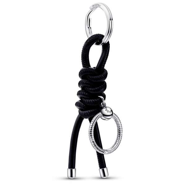 Pandora Moments Leather-free Fabric Charm Key Ring 