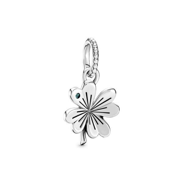 Lucky Four-Leaf Clover Pendant 
