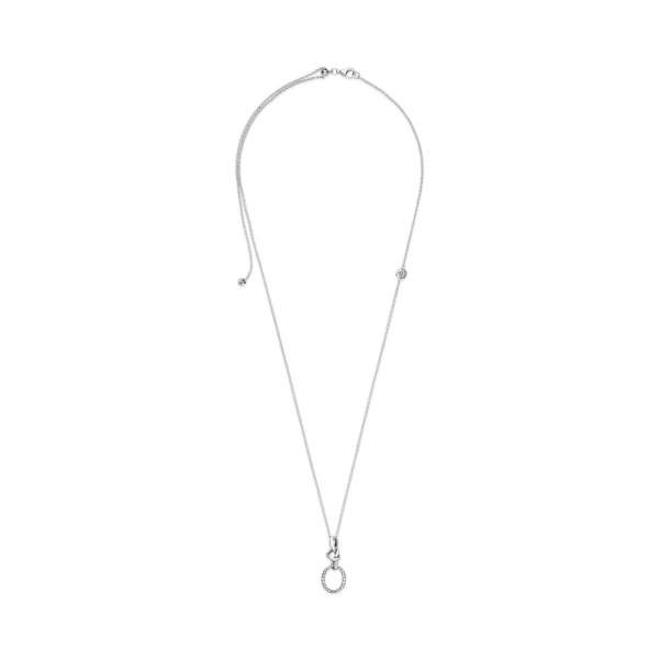 Knotted Heart Pendant Necklace 