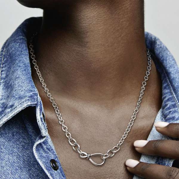 Knot necklace pandora discount