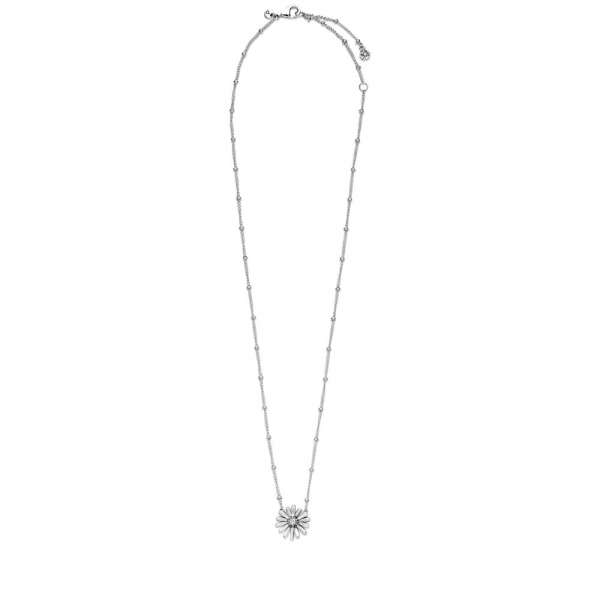 Pavé Daisy Flower Collier Necklace 