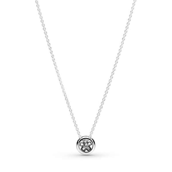 Sparkling Snowflake Collier Necklace 