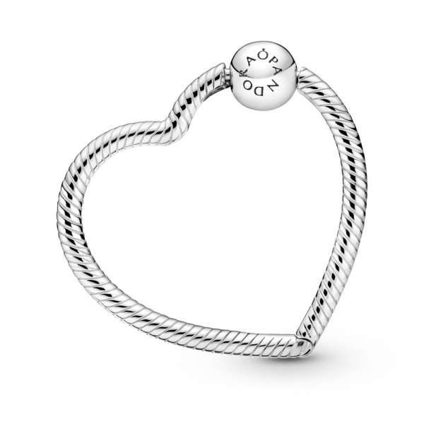 Pandora Moments Heart Charm Holder 