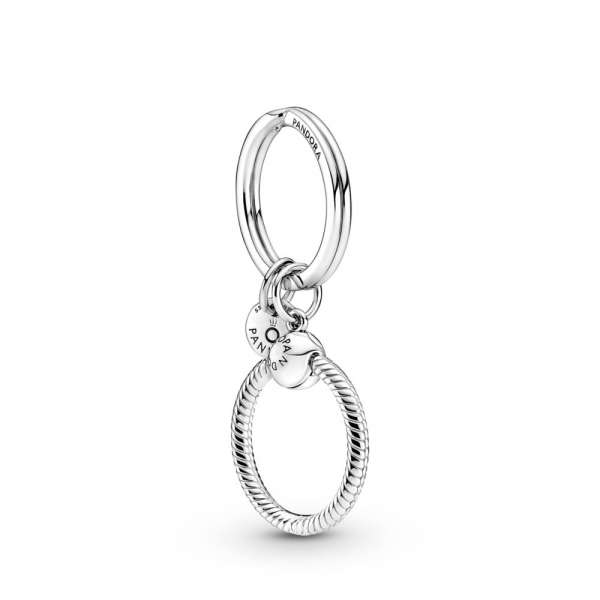 Pandora Moments Charm Key Ring 