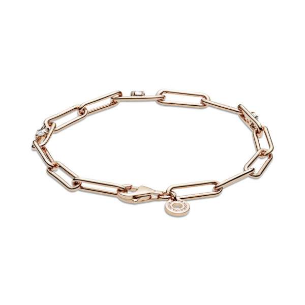 Link Chain & Stones Bracelet 