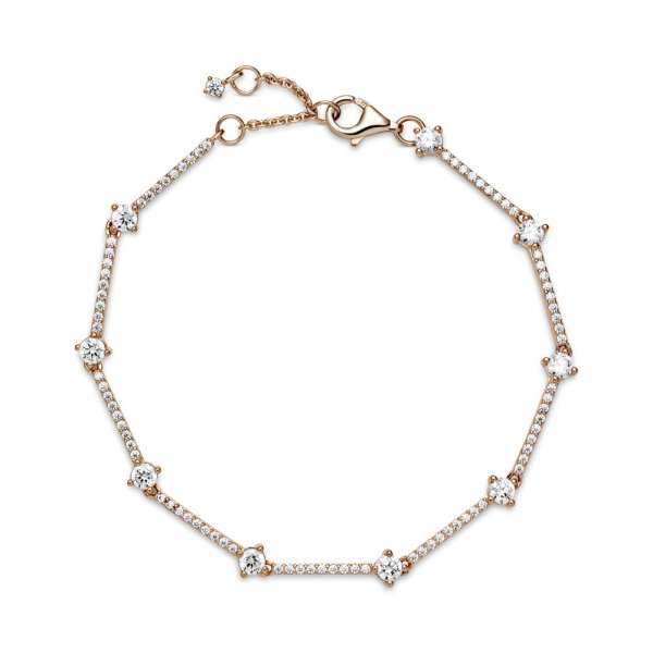 Sparkling Pavé Bars Bracelet 