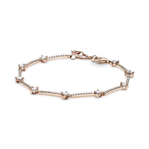 Sparkling Pavé Bars Bracelet 