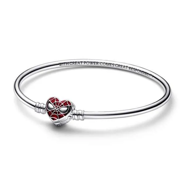 Bangle Белегзија Pandora Moments Marvel Spider-Man Маска