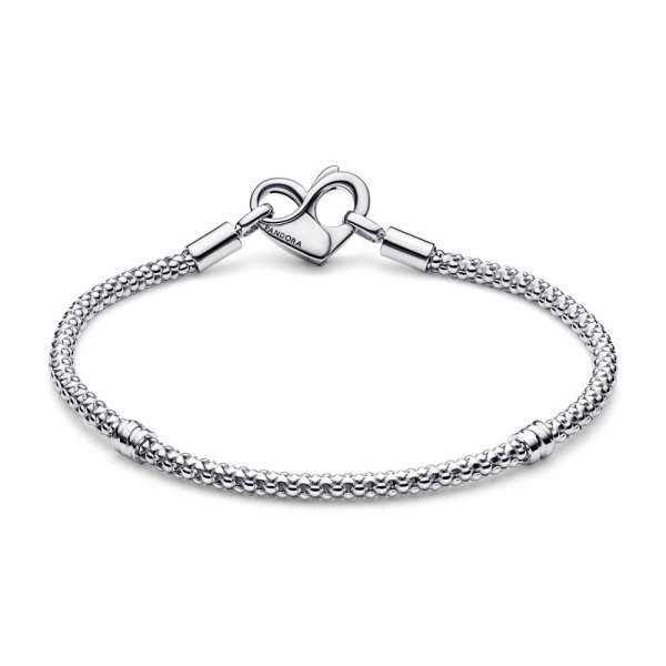 Pandora Moments Studded Chain Bracelet 