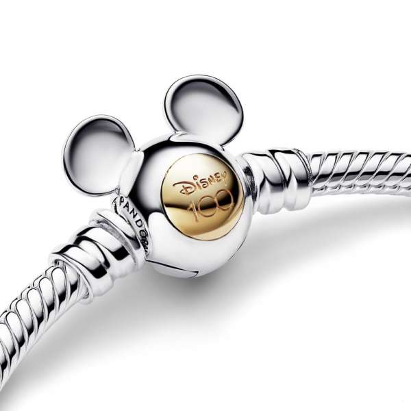 Disney 100th Anniversary Moments Snake Chain Bracelet 