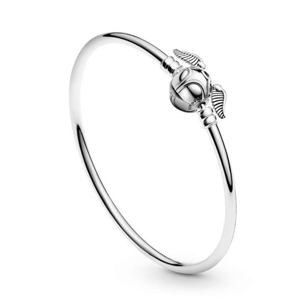 Pandora Moments Harry Potter Golden Snitch Clasp Bangle PANDORA