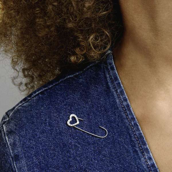 Pandora Me Safety Pin Brooch 