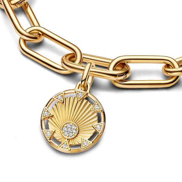 Pandora ME Power of the Light Sun Medallion Charm 