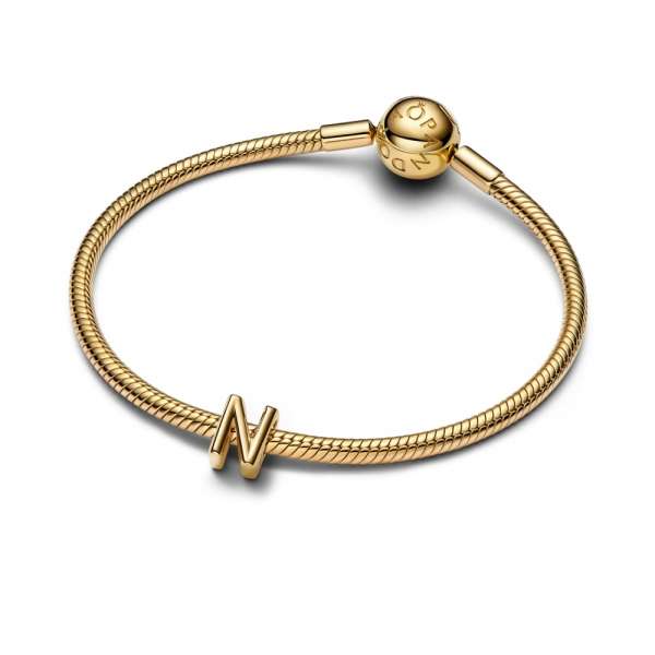 Letter N Alphabet Charm