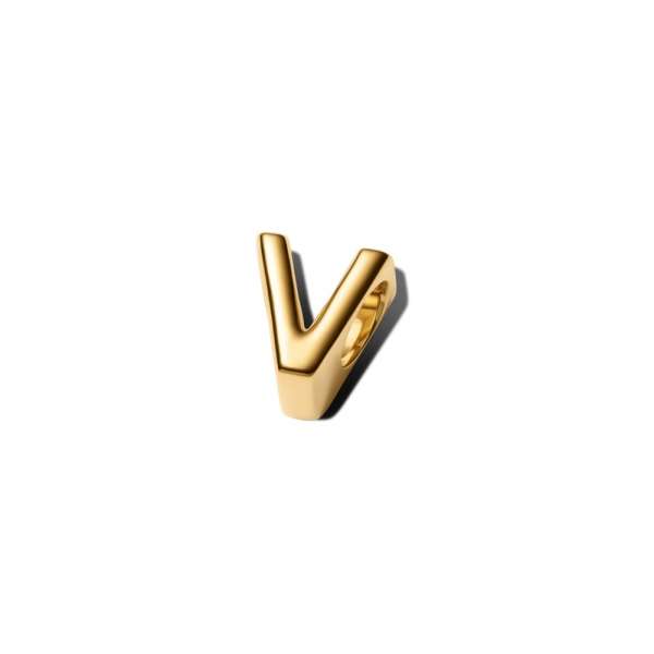 Letter V Alphabet Charm