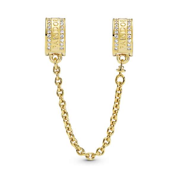 Pandora 14k safety chain online