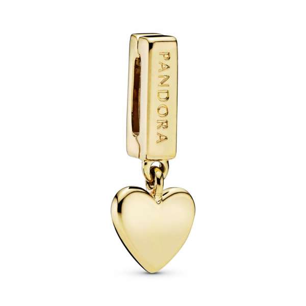 Heart Dangle Clip Charm 