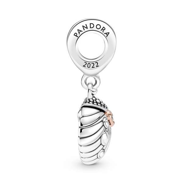 Pandora Club 2022 Ladybird & Heart Dangle Charm 