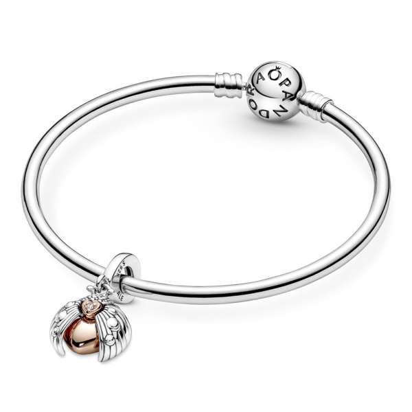 Pandora Club 2022 Ladybird & Heart Dangle Charm 