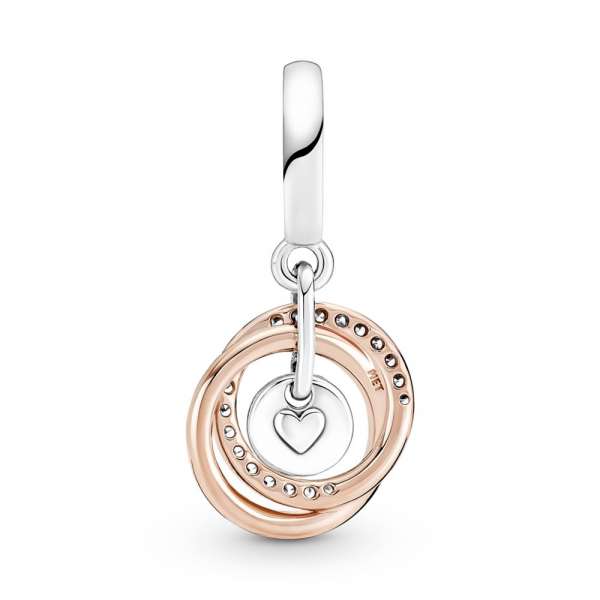 Family Always Encircled Dangle Charm 