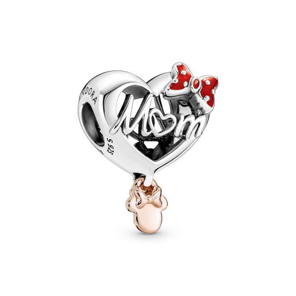 Disney Minnie Mouse Mum Heart Charm 