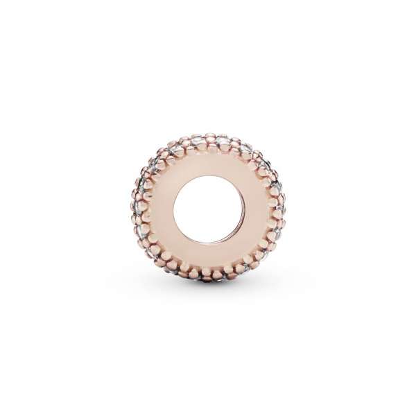 Clear Sparkle Spacer Charm 