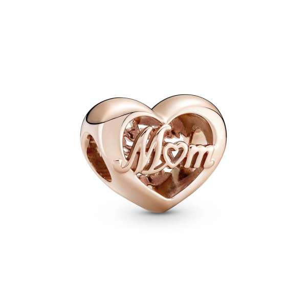 Thank You Mum Heart Charm 