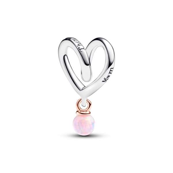 Pandora two hearts charm on sale